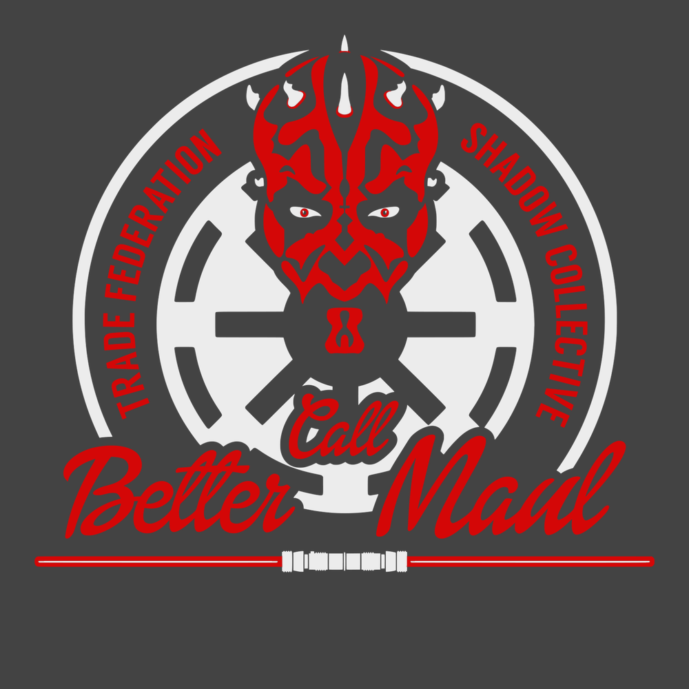 Better Call Maul T-Shirt CHARCOAL