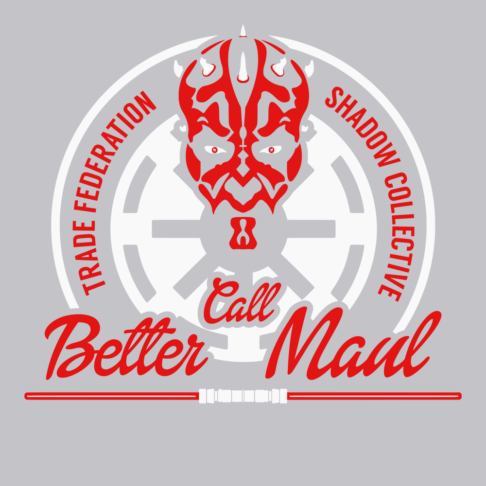 Better Call Maul T-Shirt SILVER