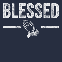 Blessed T-Shirt Navy