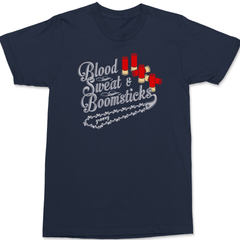 Blood Sweat and Boomsticks T-Shirt NAVY