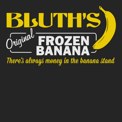 Bluths Frozen Banana Stand T-Shirt BLACK
