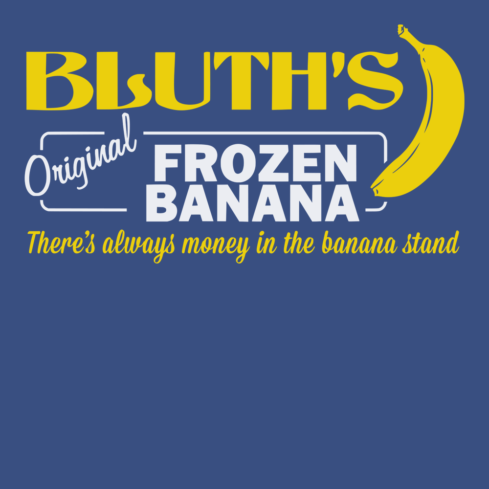 Bluths Frozen Banana Stand T-Shirt BLUE