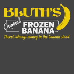 Bluths Frozen Banana Stand T-Shirt CHARCOAL