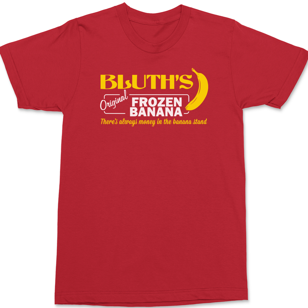 Bluths Frozen Banana Stand T-Shirt RED