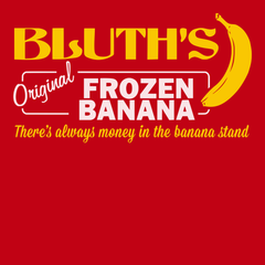 Bluths Frozen Banana Stand T-Shirt RED
