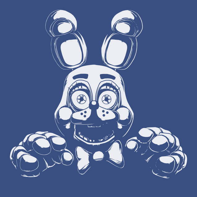 Bonnie FNAF T-Shirt BLUE