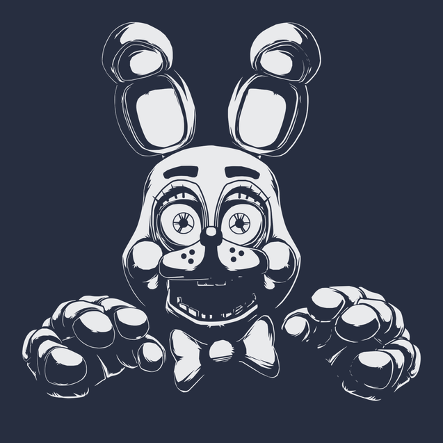 Bonnie FNAF T-Shirt NAVY