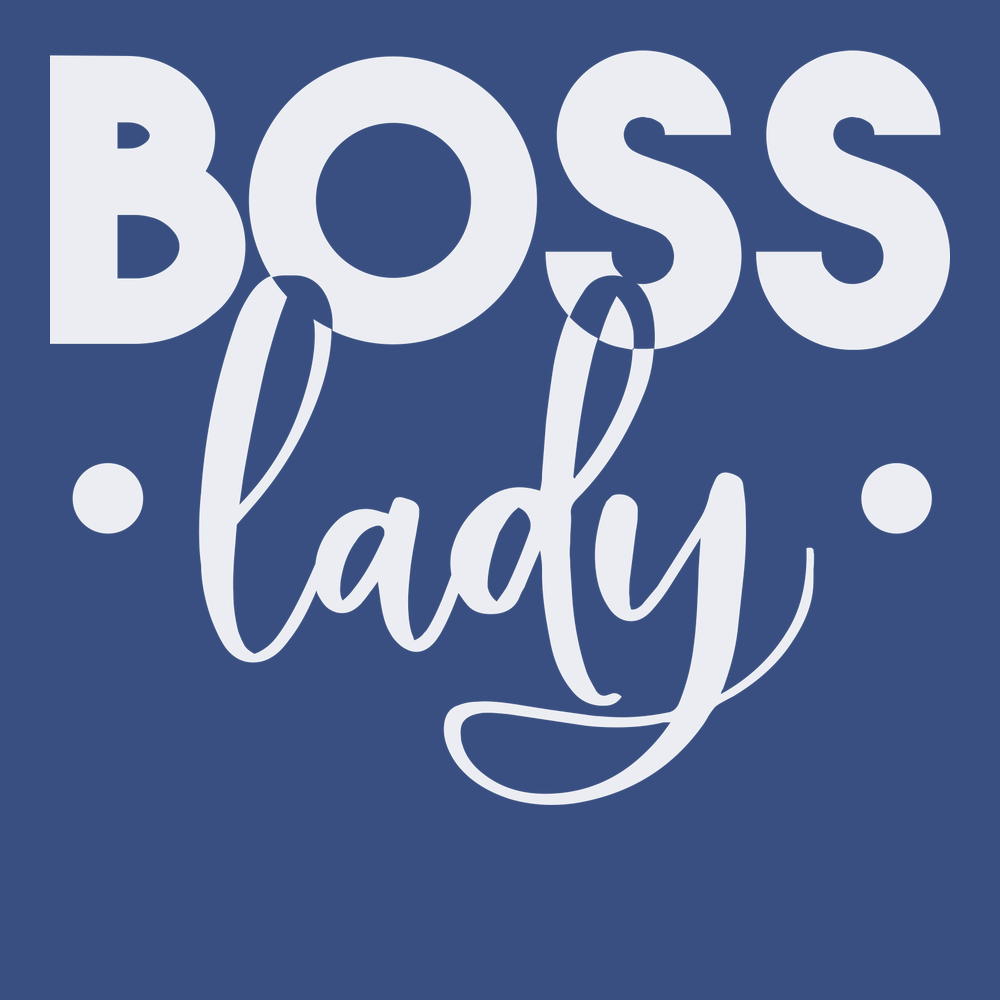 Boss Lady T-Shirt BLUE