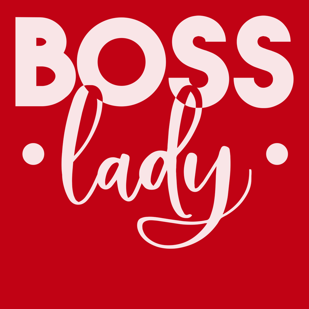Boss Lady T-Shirt RED