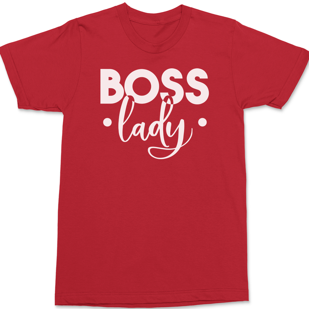 Boss Lady T-Shirt RED
