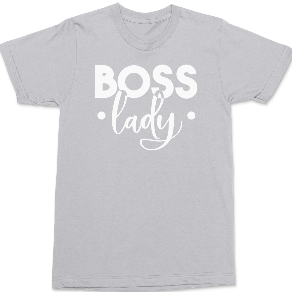 Boss Lady T-Shirt SILVER