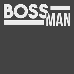 Boss Man T-Shirt CHARCOAL