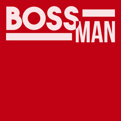 Boss Man T-Shirt RED