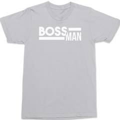 Boss Man T-Shirt SILVER