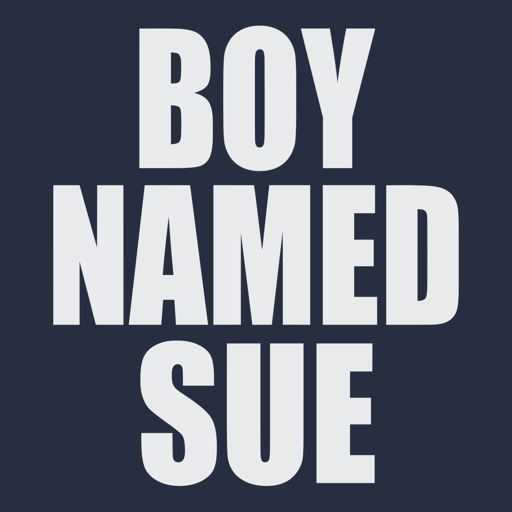 Boy Named Sue T-Shirt NAVY