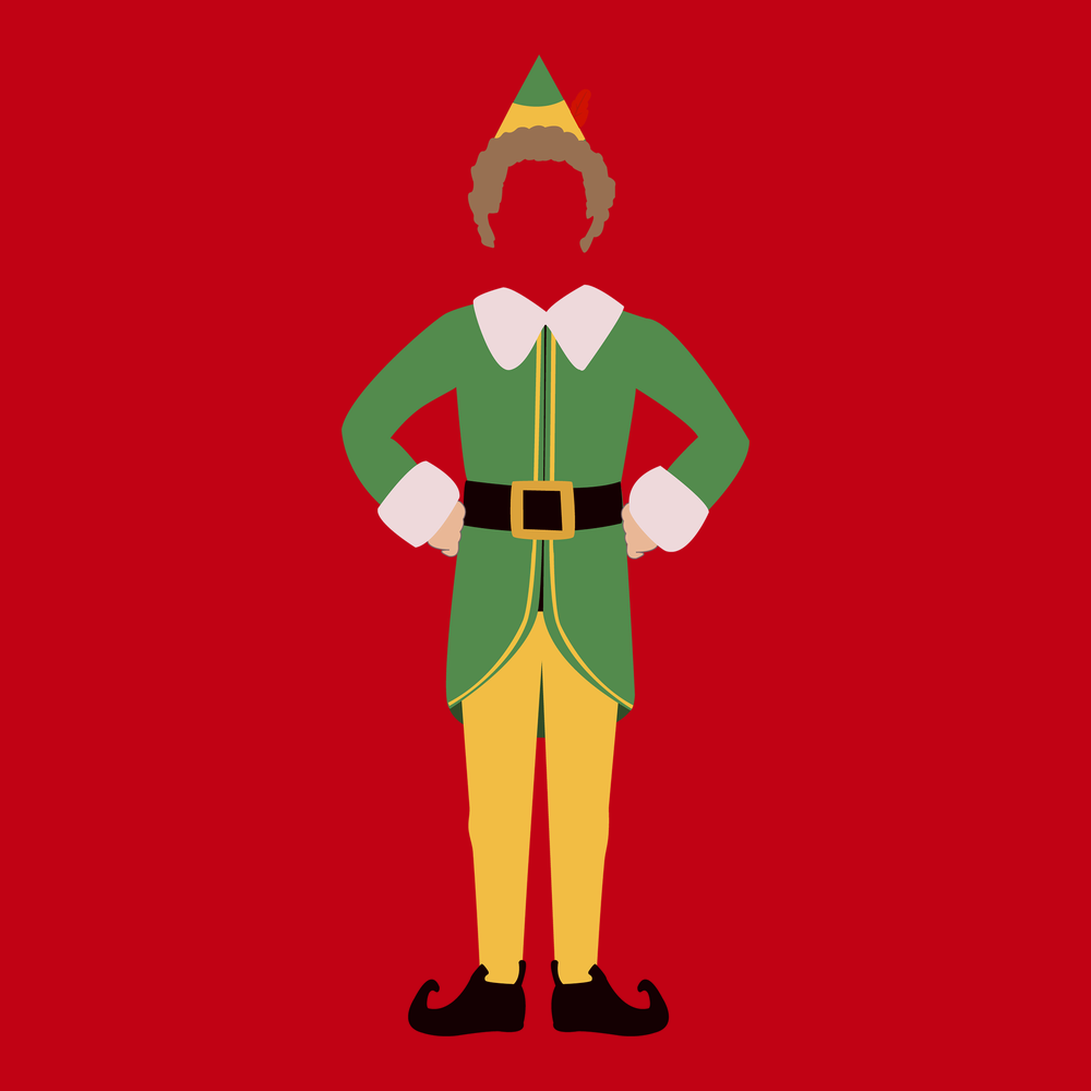 Buddy The Elf T-Shirt RED