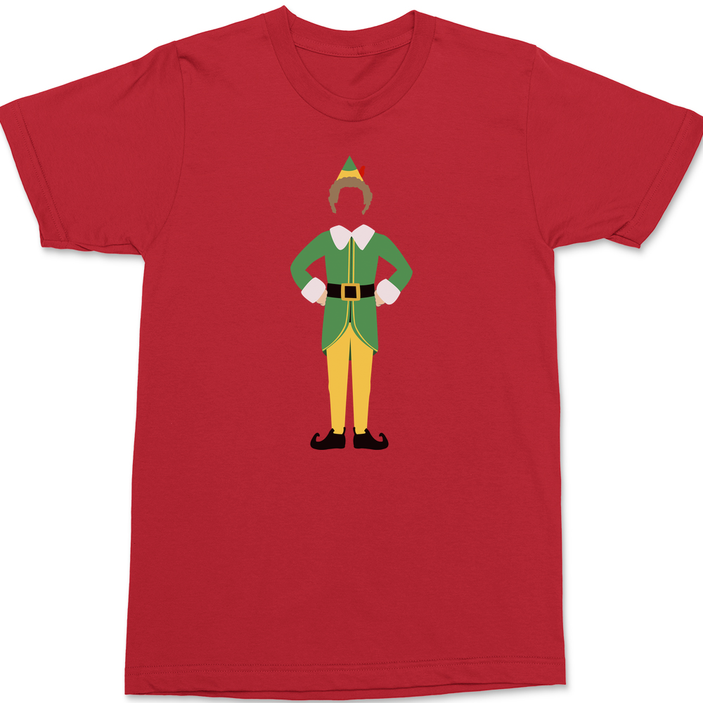 Buddy The Elf T-Shirt RED