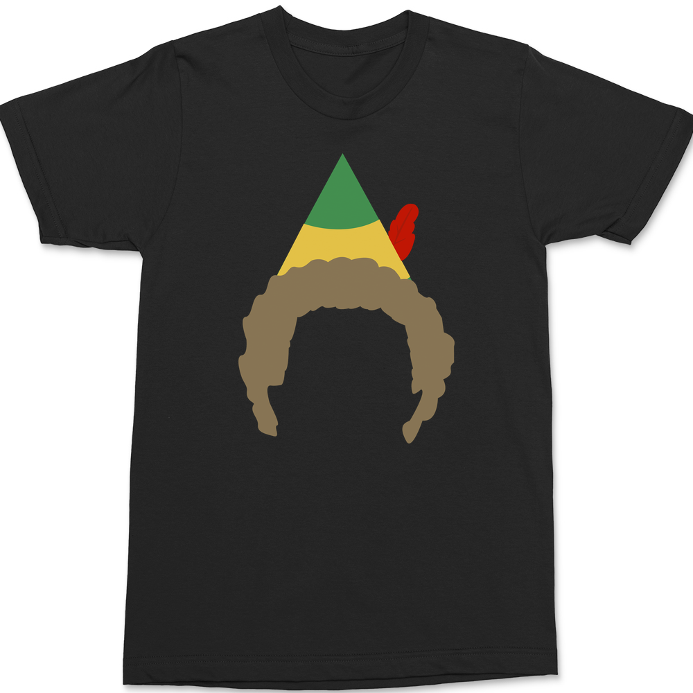 Buddy's Head The Elf T-Shirt BLACK