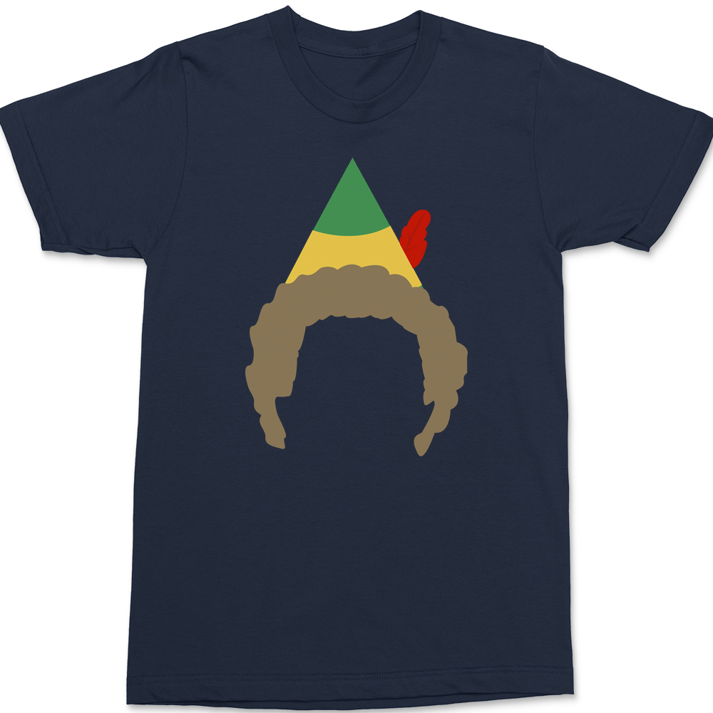 Buddy's Head The Elf T-Shirt NAVY