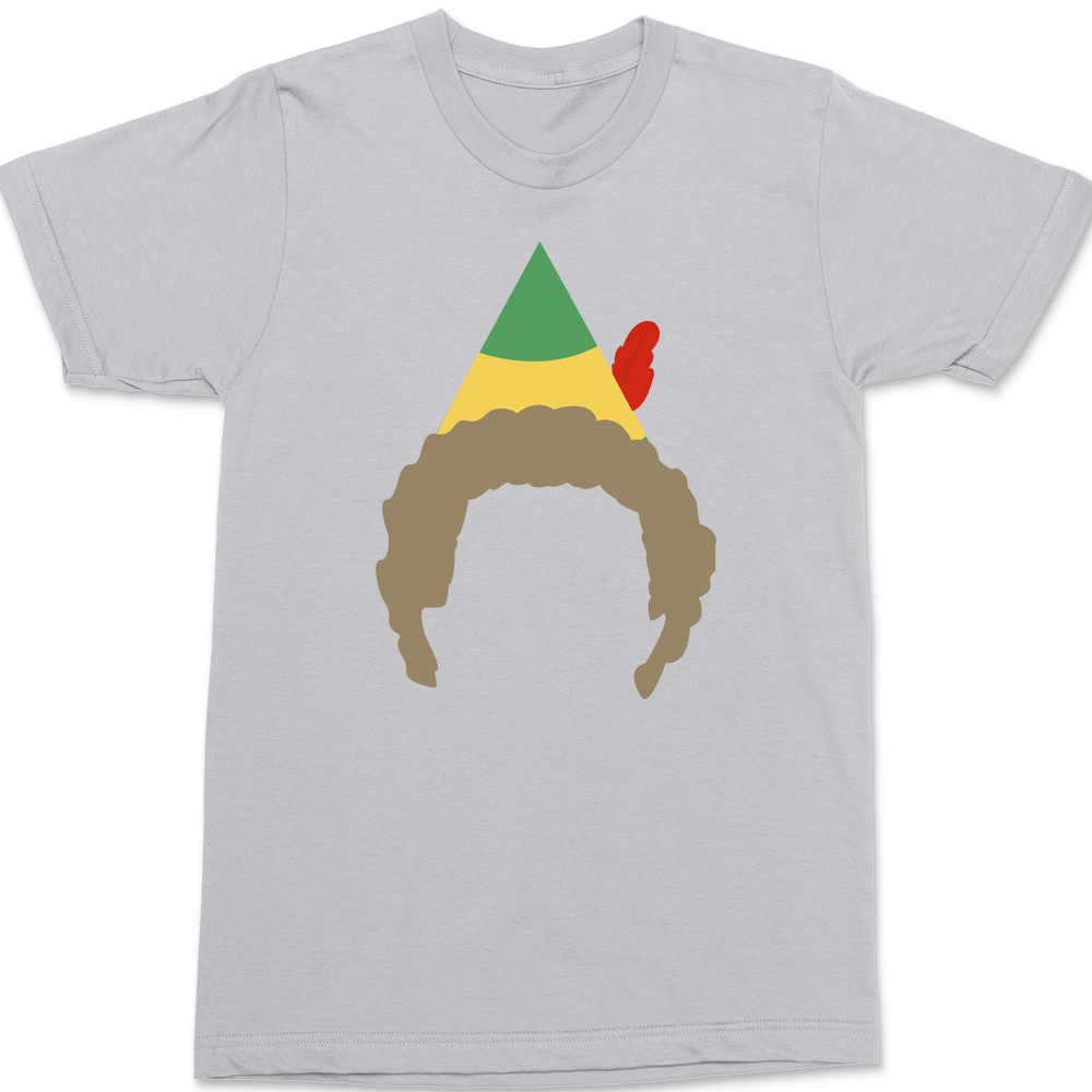 Buddy's Head The Elf T-Shirt SILVER