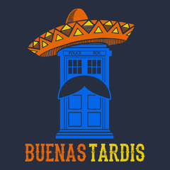 Buenas Tardis T-Shirt NAVY