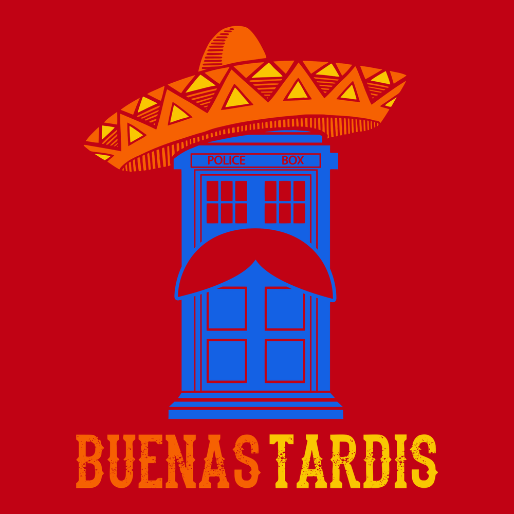 Buenas Tardis T-Shirt RED