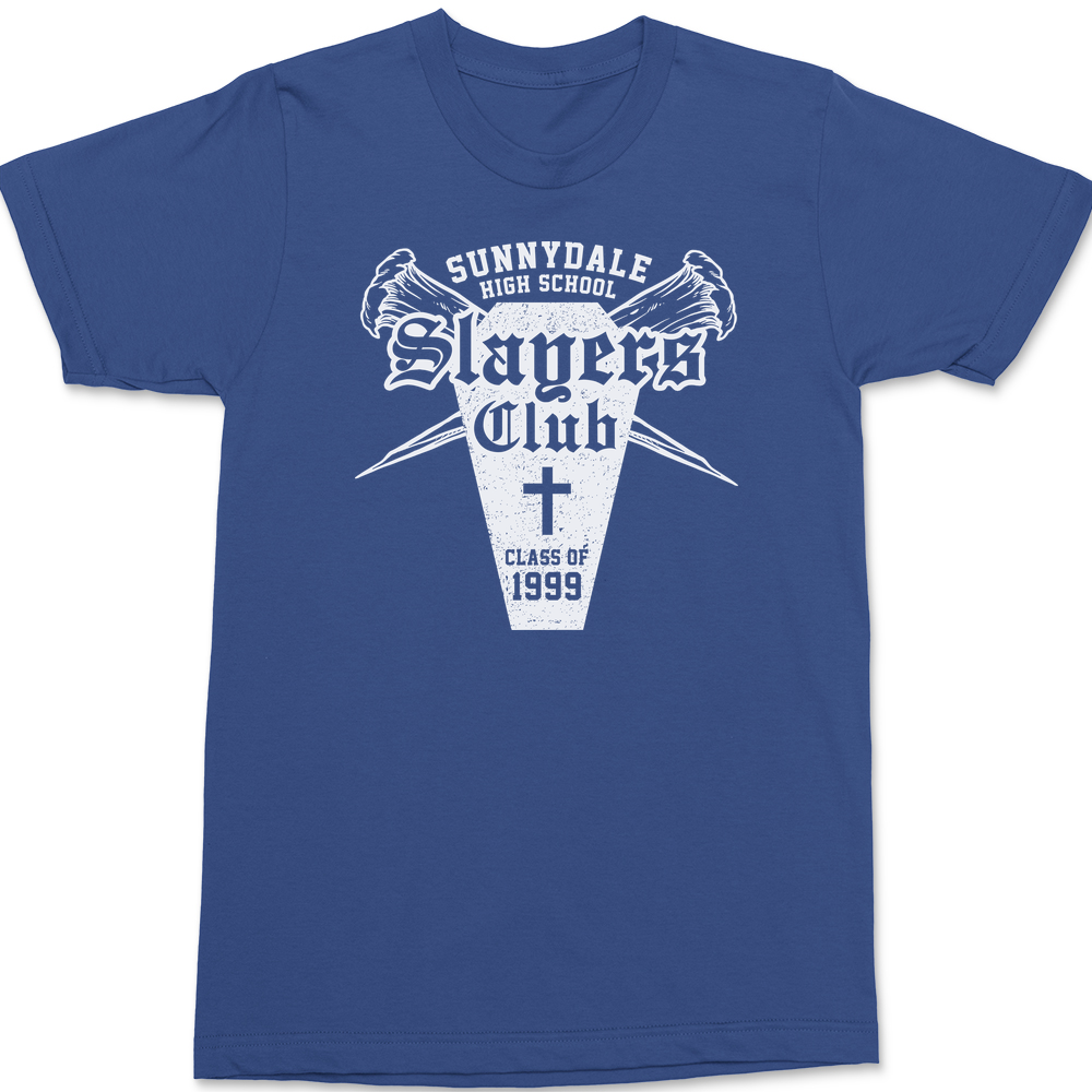 Buffy Slayers Club T-Shirt BLUE