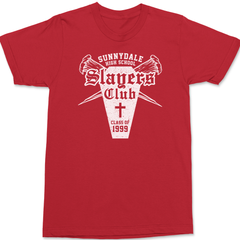 Buffy Slayers Club T-Shirt RED