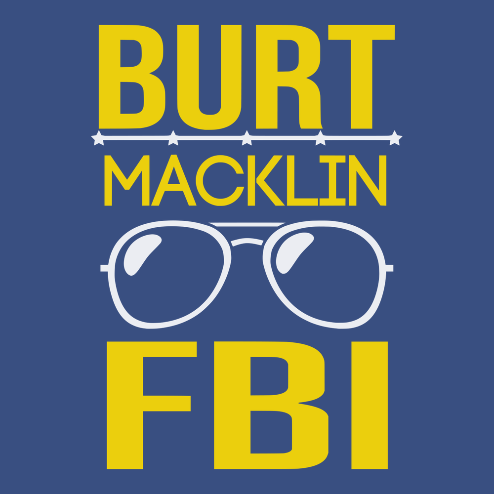 Burt Macklin FBI T-Shirt BLUE