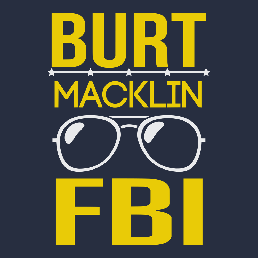 Burt Macklin FBI T-Shirt NAVY