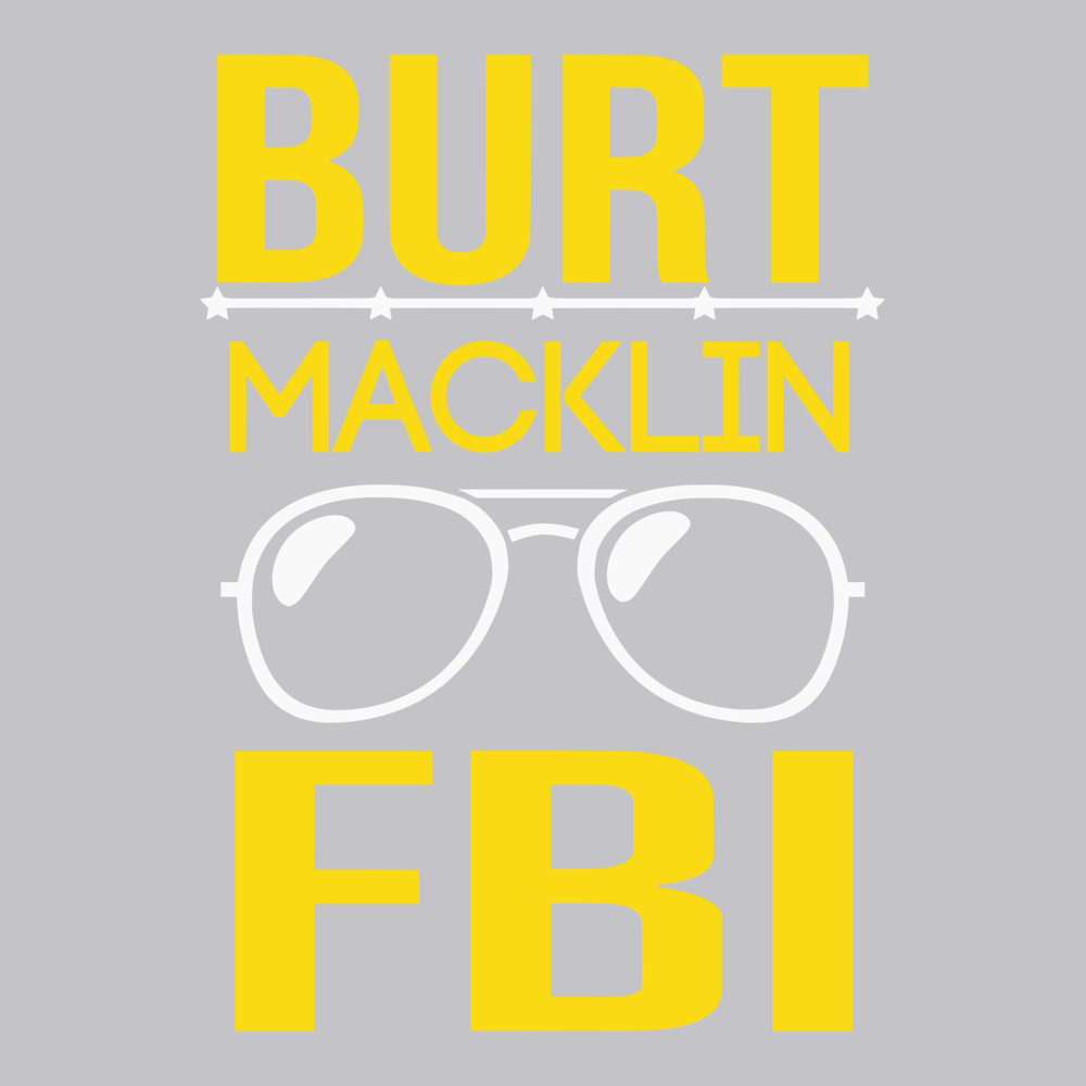 Burt Macklin FBI T-Shirt SILVER
