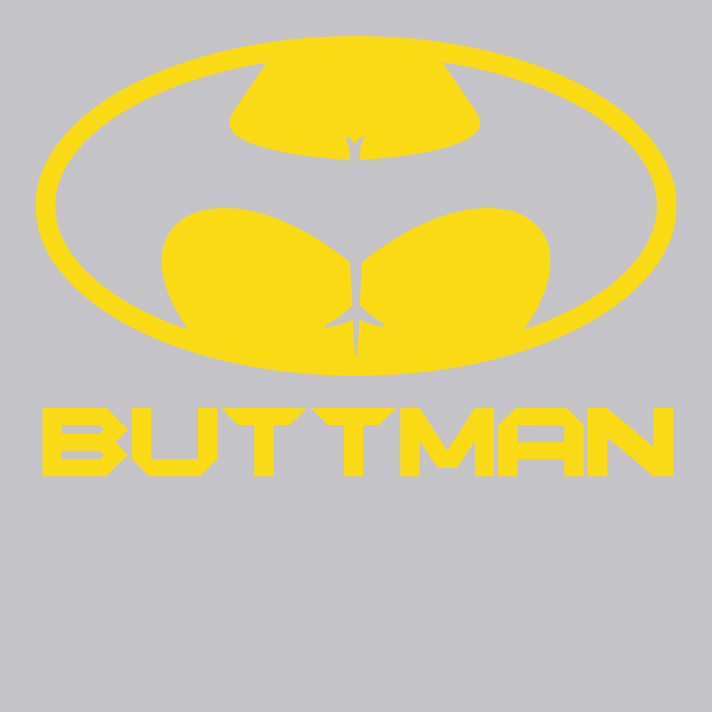 Buttman T-Shirt SILVER