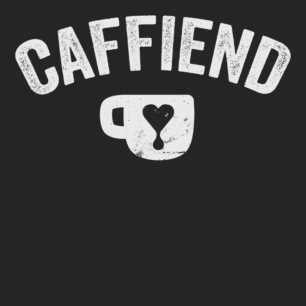 Caffiend T-Shirt BLACK