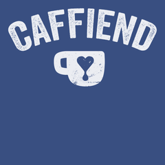 Caffiend T-Shirt BLUE