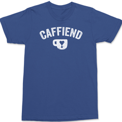 Caffiend T-Shirt BLUE
