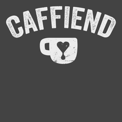 Caffiend T-Shirt CHARCOAL