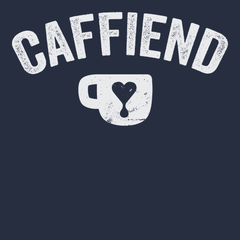 Caffiend T-Shirt NAVY