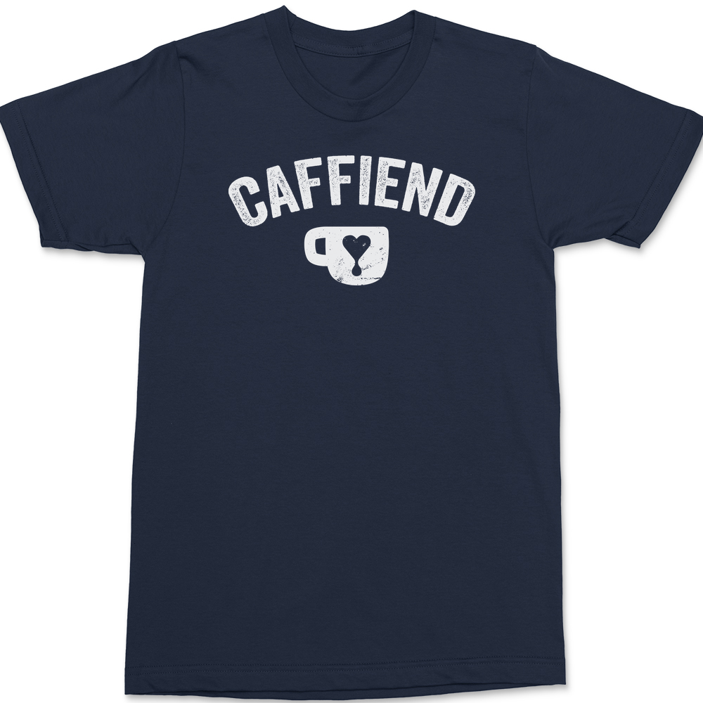 Caffiend T-Shirt NAVY