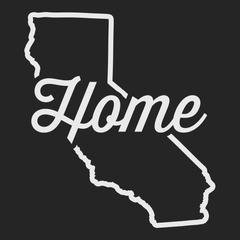 California Home T-Shirt BLACK