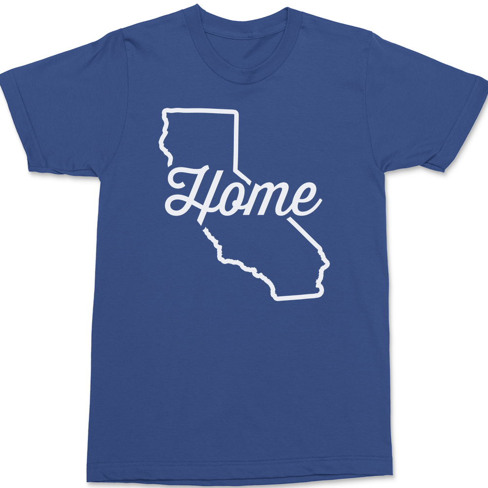 California Home T-Shirt BLUE