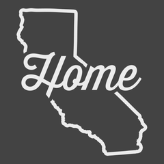 California Home T-Shirt CHARCOAL