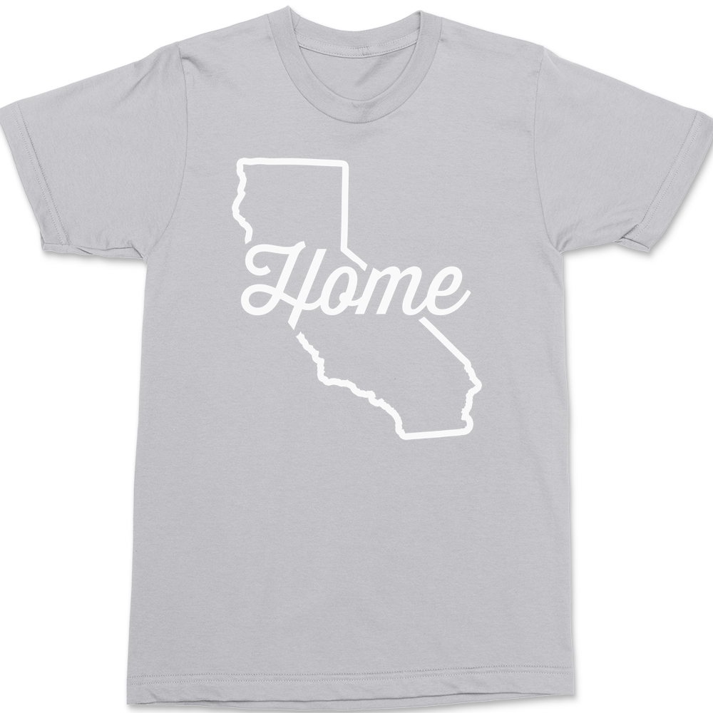 California Home T-Shirt SILVER