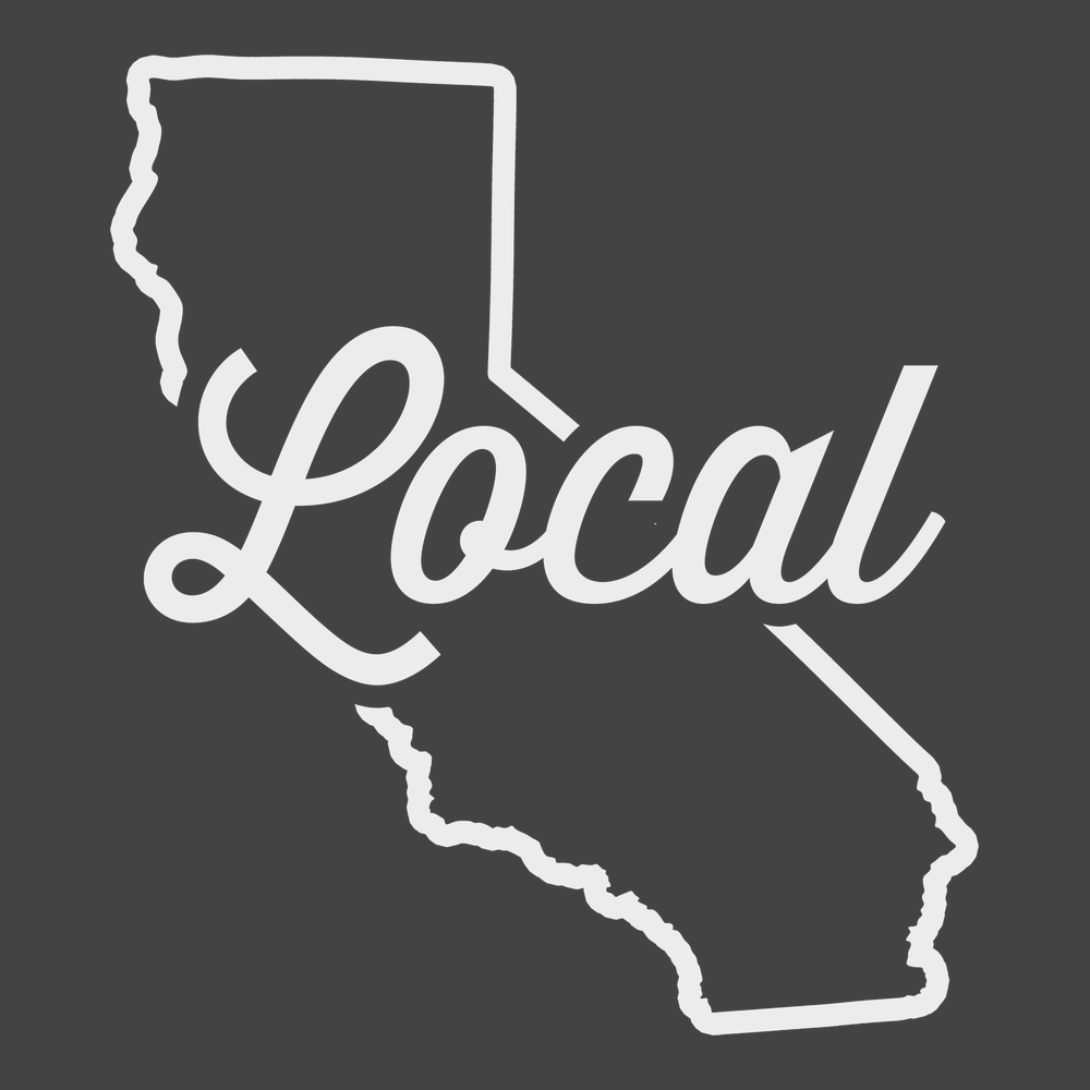 California Local T-Shirt CHARCOAL