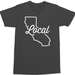 California Local T-Shirt CHARCOAL
