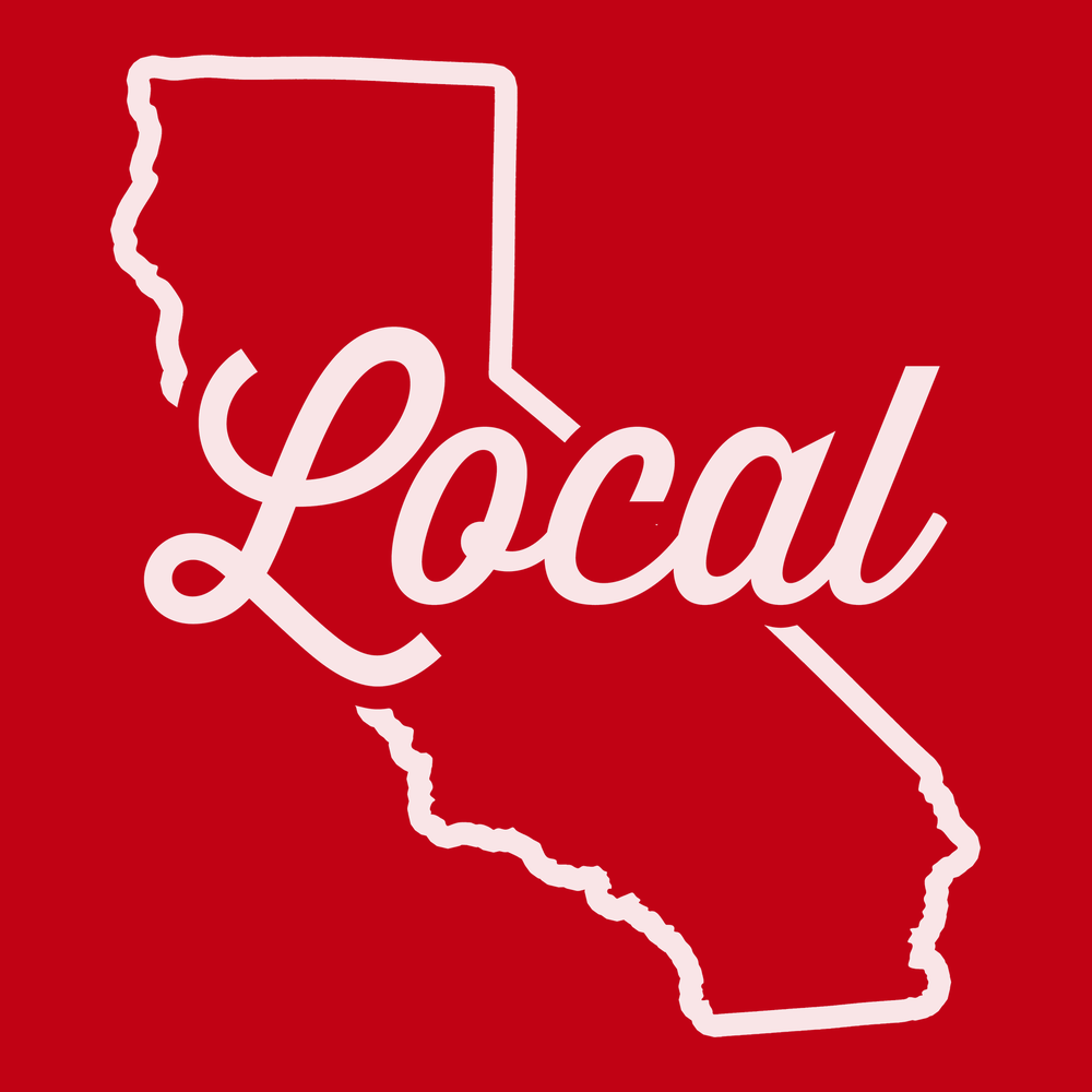 California Local T-Shirt RED