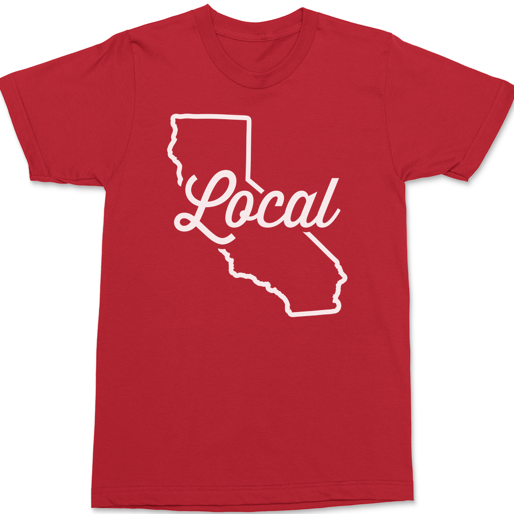 California Local T-Shirt RED