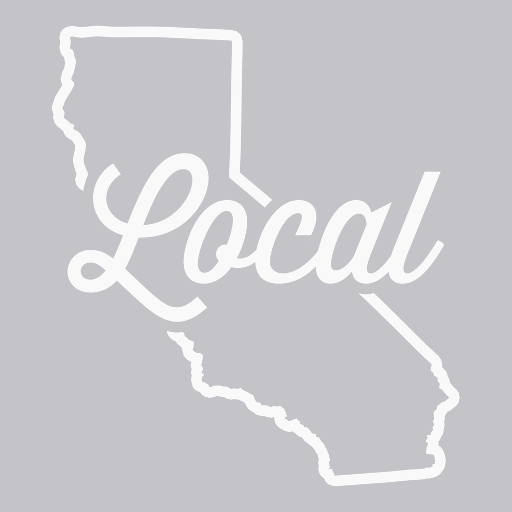 California Local T-Shirt SILVER