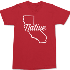California Native T-Shirt RED