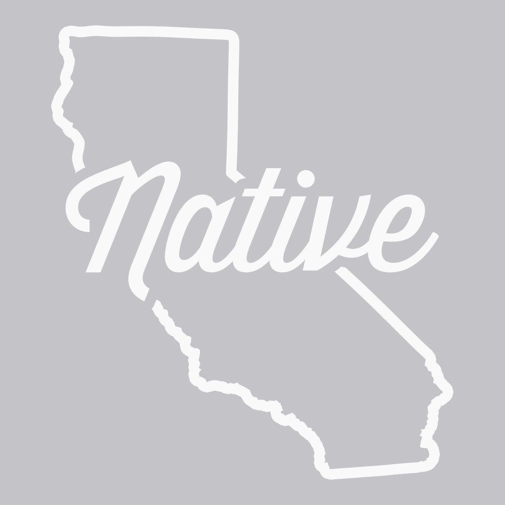 California Native T-Shirt SILVER