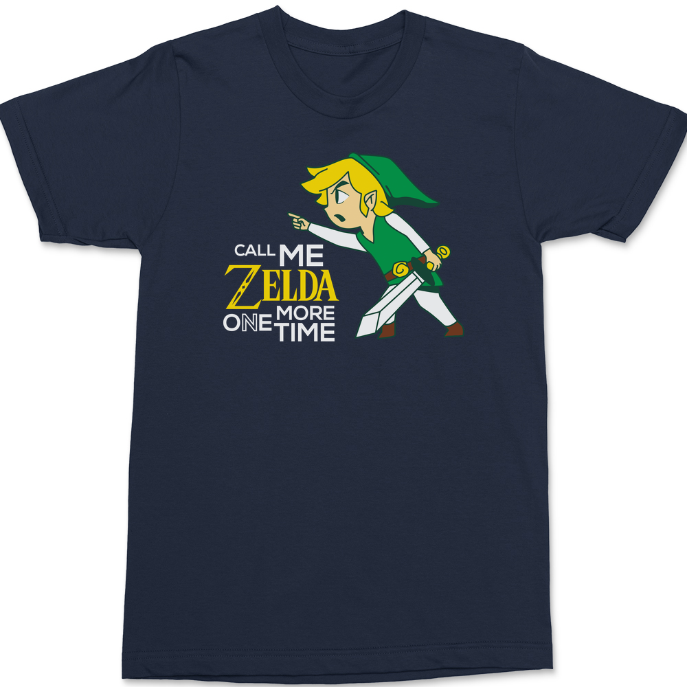 Call Me Zelda One More Time T-Shirt NAVY